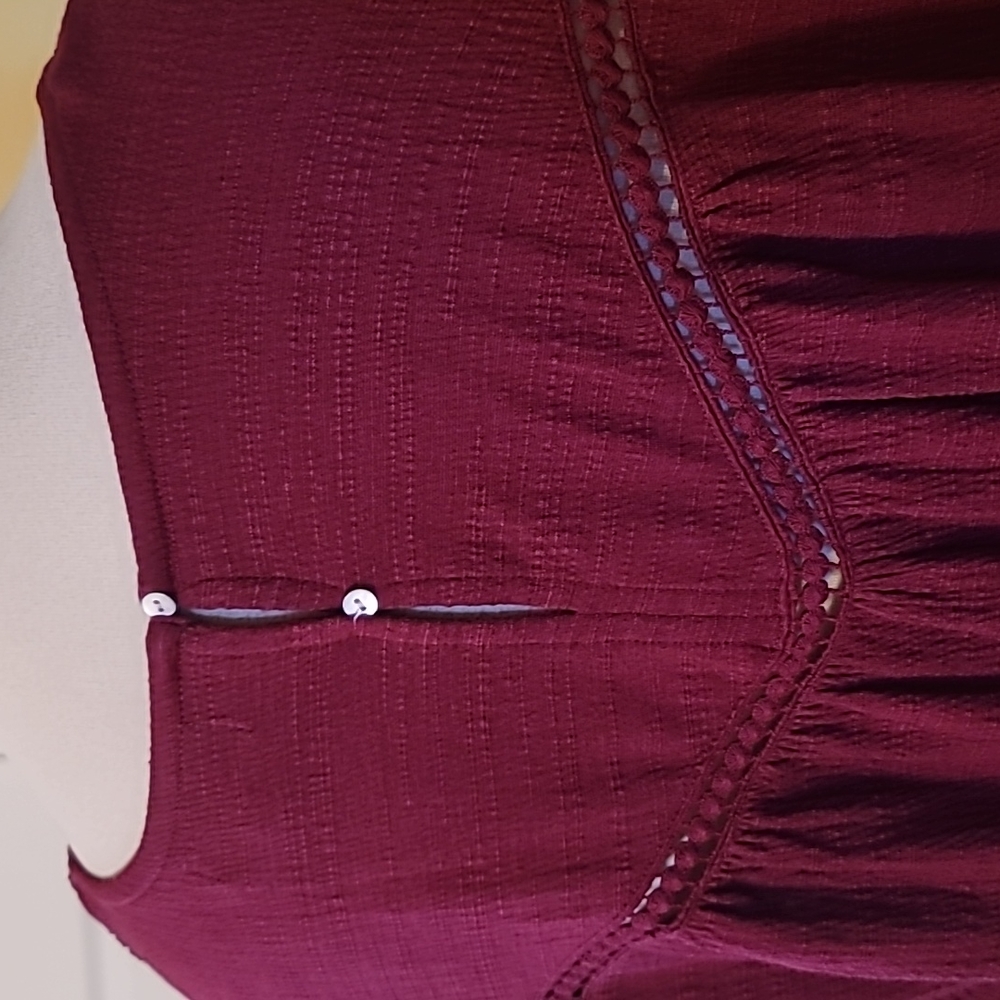 Crochet Red Top - Picture 6 of 12